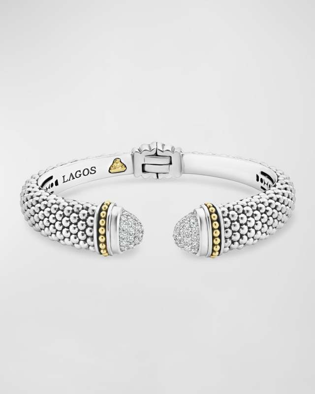 12mm Caviar Cuff Bracelet